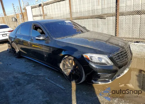 2015 Mercedes-Benz S 550 из США, поврежденный, VIN WDDUG8CB0FA132340